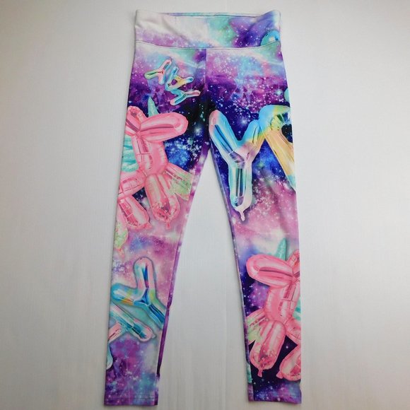Justice Girls 14 / 16 Plus Balloon Horse Leggings - Picture 1 of 7